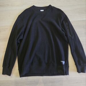 Zara black crew neck sweater
